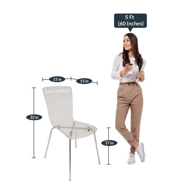 Detec™ Transparent Cafe Chair