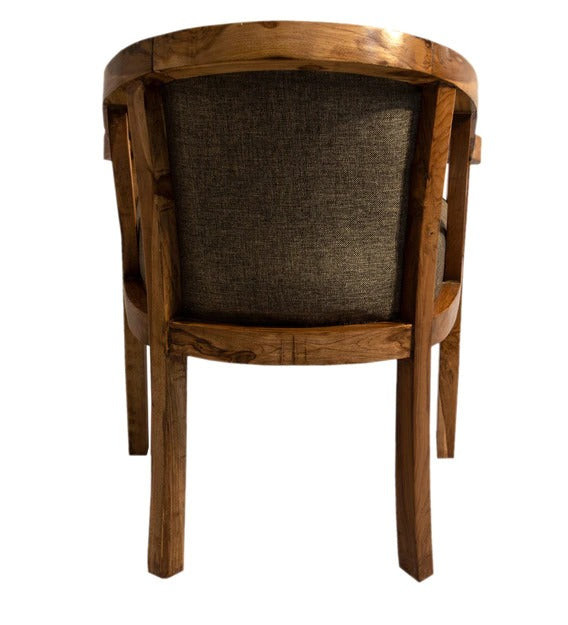 Detec™ Barrel Chair - Walnut Finish
