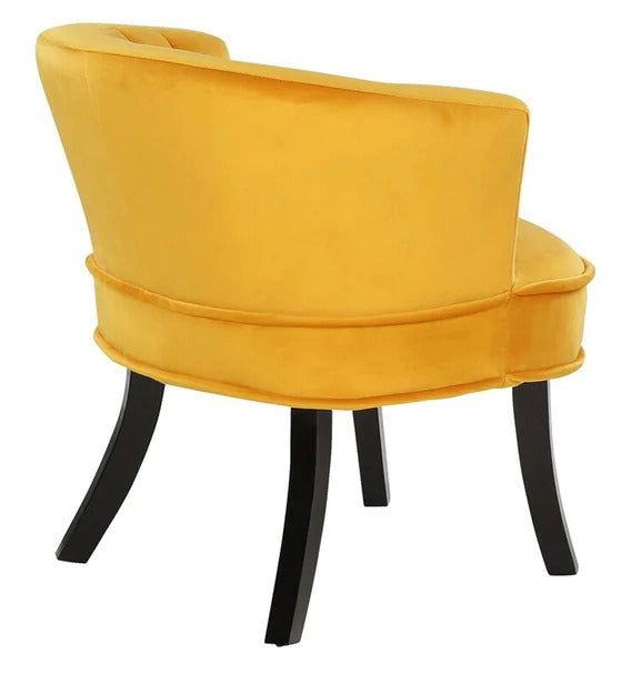 Detec™ Barrel Chair in Yellow Finish