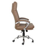 Load image into Gallery viewer, Detec™ Best Indian Office Chair Leatherette/Most Comfortable Office Executive Chair- Brown Color
