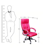 Load image into Gallery viewer, Detec™ Ergonomic office Chair Comfortable High Back Armrest Desk Chair - Pink Color
