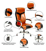 Load image into Gallery viewer, Detec™  Ergonomic Best Office Chair Back Arm Rest - Brown &amp; Black Color 
