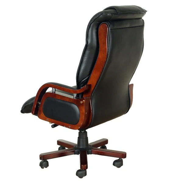 Detec™ Office Chair/High Back Comfortable Chair/Boss Chair/Director Chair/Executive Chair/Desk Chair in Black Colour