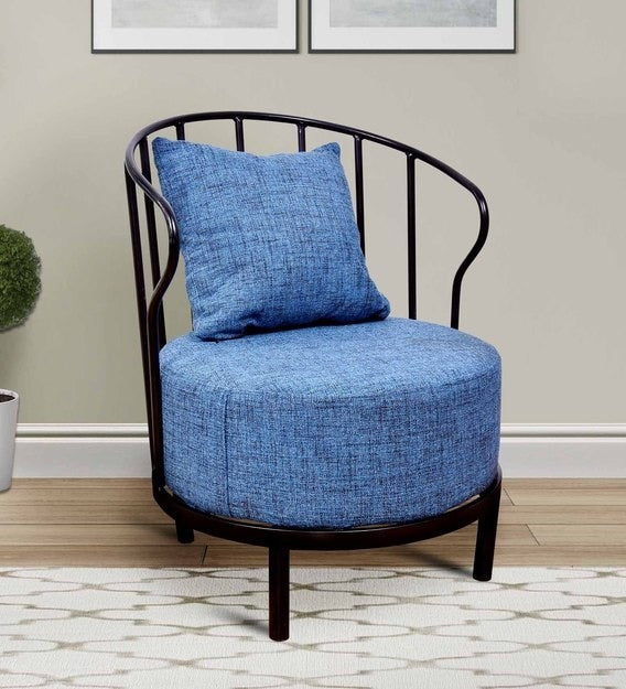 Detec™ Benito Luxe Chair - Peacock Blue Color