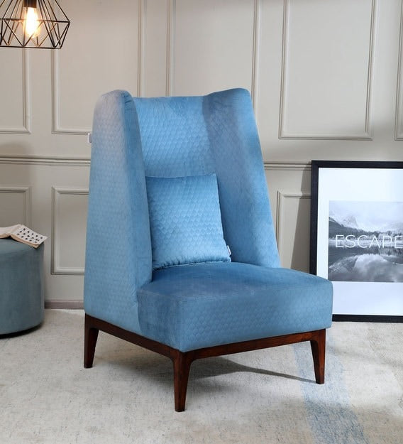 Detec™ Napoleon Lounge Chair - Light Blue Color