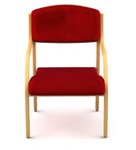 Load image into Gallery viewer, Detec™ Arm Chair in Red Colour
