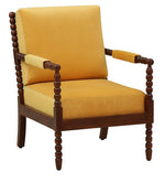 Load image into Gallery viewer, Detec™ Solid Wood Armchair In Honey Oak Finish
