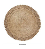 Load image into Gallery viewer, Detec™ Plain Solid Jute Rug
