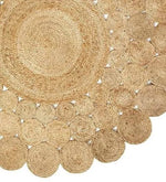 Load image into Gallery viewer, Detec™ Floral Pattern Jute Hand Tufted Rug
