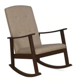 Load image into Gallery viewer, Detec™ Solid Wood Rocking Chair in Walnut Colour
