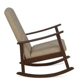 Load image into Gallery viewer, Detec™ Solid Wood Rocking Chair in Walnut Colour
