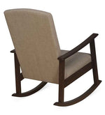 Load image into Gallery viewer, Detec™ Solid Wood Rocking Chair in Walnut Colour
