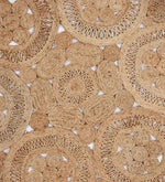 Load image into Gallery viewer, Detec™ Curve Floral Pattern Jute Hand Tufted Rug
