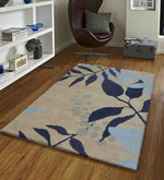 Load image into Gallery viewer, Detec™ Floral Pattern Polyester Hand Tufted Rug
