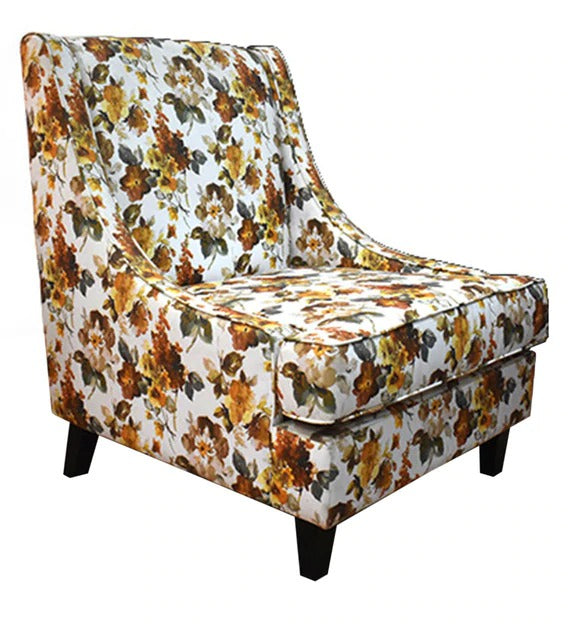 Detec™ Galileo Lounge Chair with Floral Print