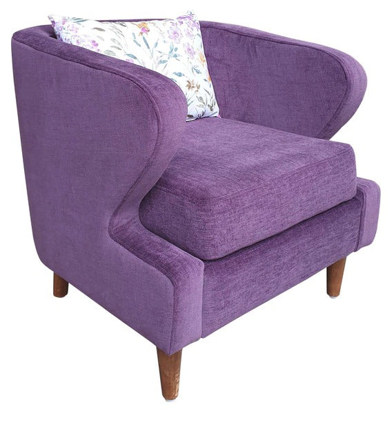 Detec™ Walter Lounge Chair - Purple Color