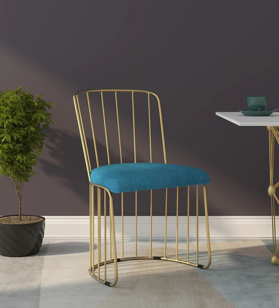Detec™ Dining Chair in Brass Finish