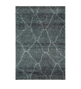 Detec™ Abstract Pattern Viscose Hand Woven Rug 