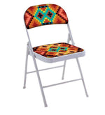 गैलरी व्यूवर में इमेज लोड करें, Detec™ Print Metal Folding Chair - Multicolor
