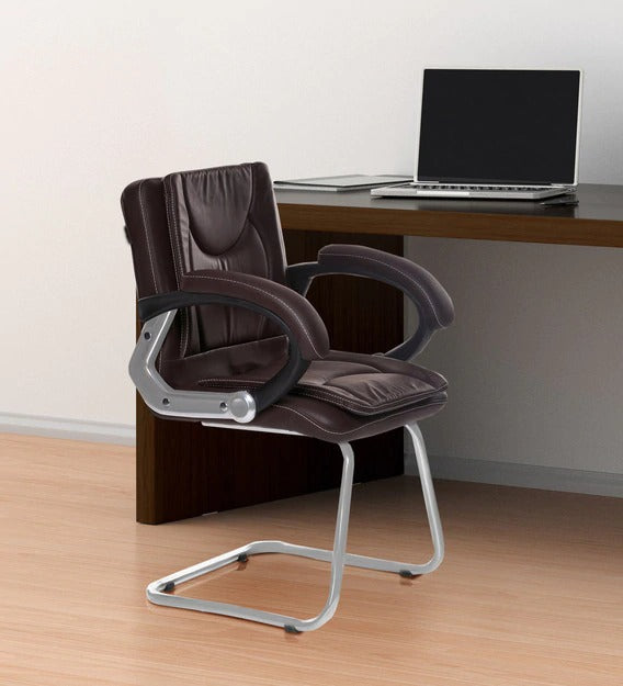 Detec™ Cantilevre Chair in Brown Colour