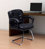 गैलरी व्यूवर में इमेज लोड करें, Detec™ Cantilever Chair - Black Color
