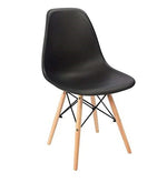 Load image into Gallery viewer, Detec™ Dining Chair Wood Base Plastic Cafeteria Chair - Multicolor
