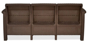  Detec™ Out'n'Out 3 Seater Sofa - Rust Brown Color