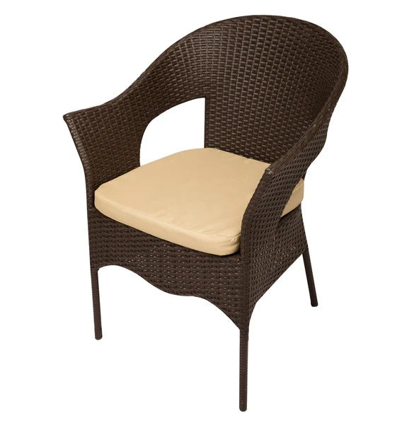 Detec™ Out'n'Out Chair -  Set of 2 (Brown Color)