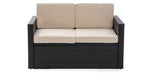 गैलरी व्यूवर में इमेज लोड करें, Detec™  2 Seater Sofa - Brown &amp; Beige Color
