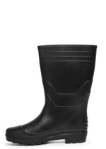 Load image into Gallery viewer, Detec™ 12 Inch Toe Black Gumboots, Size: 7 
