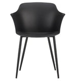 Load image into Gallery viewer, Detec™ Plastic Chair - Black Color
