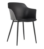 Load image into Gallery viewer, Detec™ Plastic Chair - Black Color
