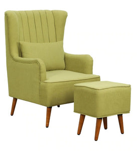 Detec™ Wing Chair in Olive Green Color