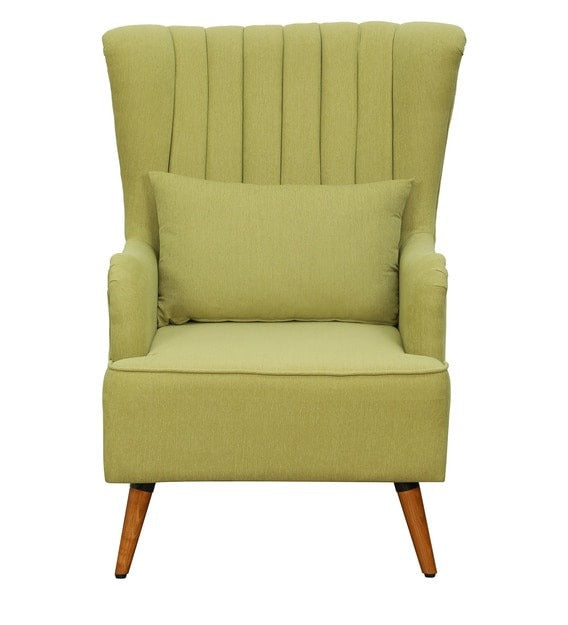 Detec™ Wing Chair in Olive Green Color