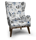 Load image into Gallery viewer, Detec™ Wing Chair - Floral Pattern 
