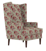 Load image into Gallery viewer, Detec™ Wing Chair - Floral Fabric
