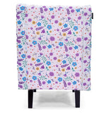 Load image into Gallery viewer, Detec™ Wing Chair - White &amp; Violet Color

