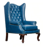 Load image into Gallery viewer, Detec™ Wing Chair - Leather Fabric
