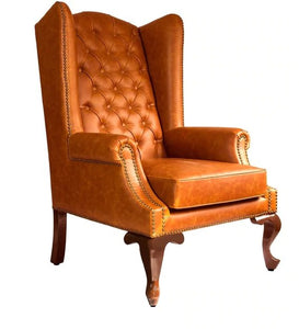 Detec™ Wing Chair - Leather Fabric
