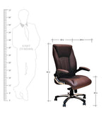 Load image into Gallery viewer, Detec™ Executive Chair in Brown Color
