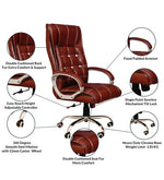 गैलरी व्यूवर में इमेज लोड करें, Detec™ Executive Chair - Brown Color
