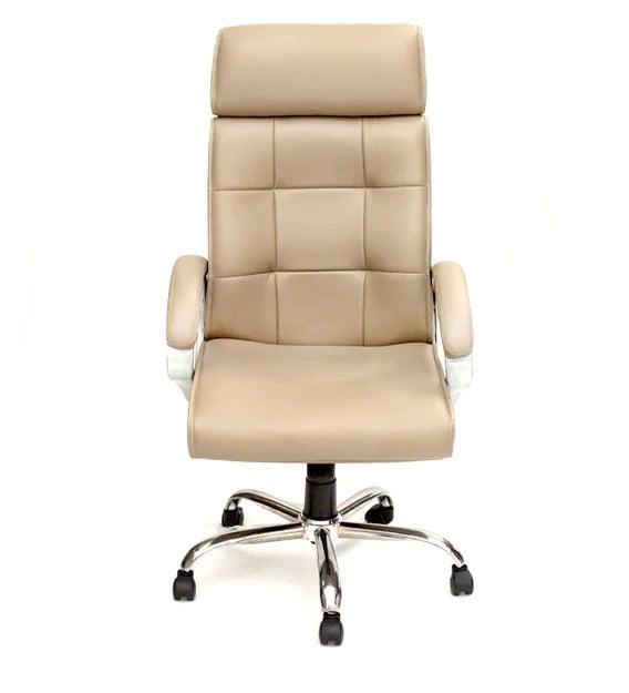 Detec™ High Back Executive Chair in Cream Color