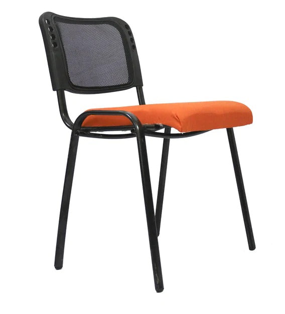 Detec™ Barcelona Guest Chair - Orange Color Pack of 2