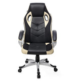 Load image into Gallery viewer, Detec™ Designer Gaming Chair - Cream &amp; Black Color
