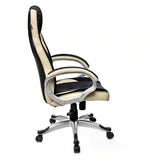 Load image into Gallery viewer, Detec™ Designer Gaming Chair - Cream &amp; Black Color
