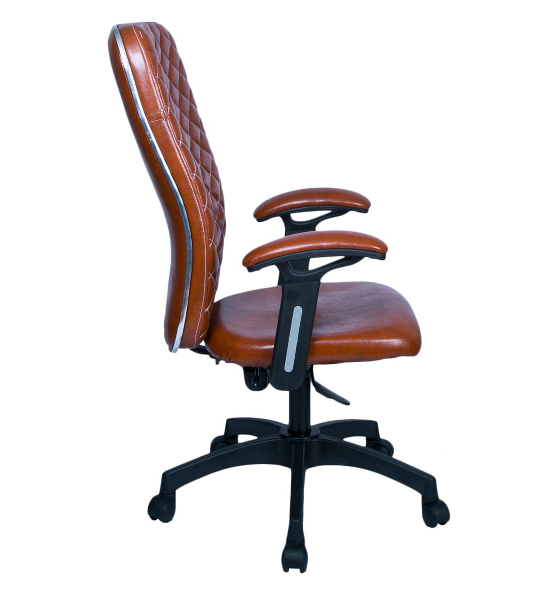 Detec™ High Back Executive Chair - Dark Tan Brown Color