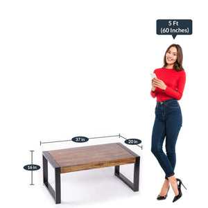 Detec™ Coffee Tables - Teak Finish