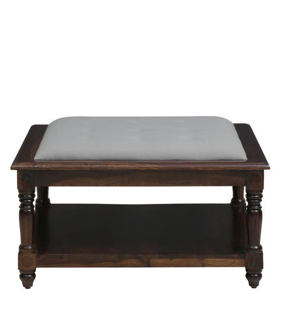Detec™ Solid Wood Upholstered Coffee Table - 2 Different Finish