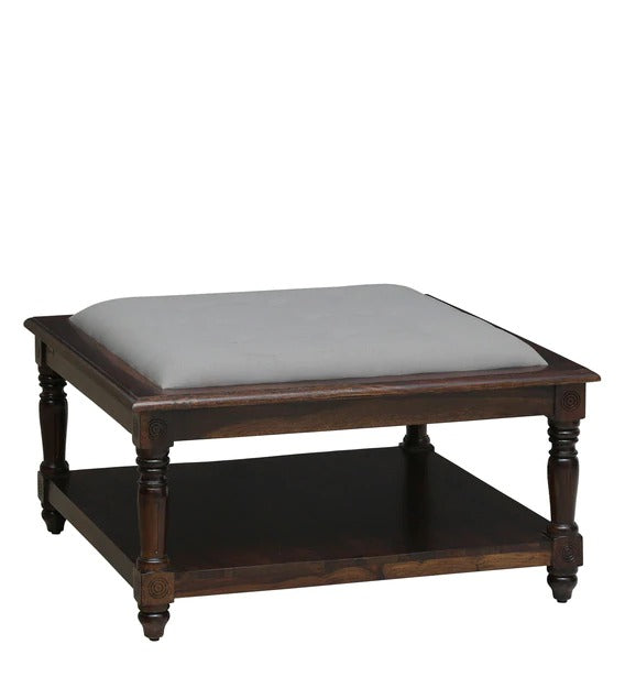 Detec™ Solid Wood Upholstered Coffee Table - 2 Different Finish
