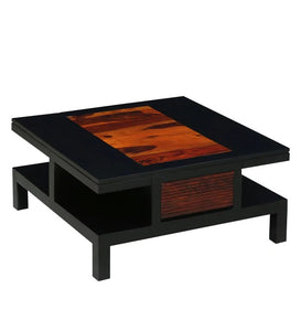 Detec™ Solid Wood Coffee Table - Dual Finish